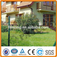 Pvc Revestido Holland Wire Mesh Fence / tipo de onda Wire Mesh Para Fence Proteção